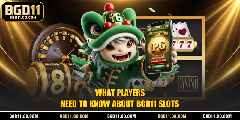 What Players Need to Know About BGD11 Slots